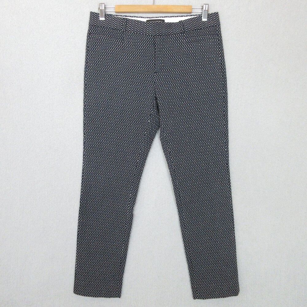 Banana Republic Sloan Black Slim Fit‎ Ankle Pants Womens Size 6 Professional